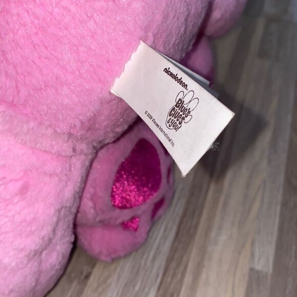Blues clues jumbo size magenta pink dog puppy plush stuffed animal Nickelodeon - Picture 6 of 9